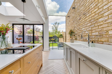 This is an example of a contemporary home in London.