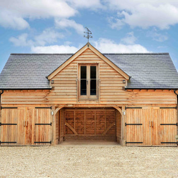 Timber Framed Garages With Rooms Above