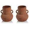 Aprillia Terracotta Vases, Hydria, Set of 2
