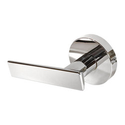 Designers Impressions - Designers Impressions Laurel Design Polished Chrome Dummy Door Lever - Door Levers