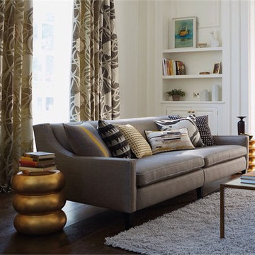 LUXURY interpretiert mit Tapeten, Wohn- und Polsterstoffen