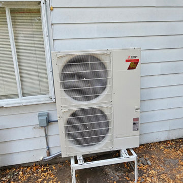 Past heat pump installation projects