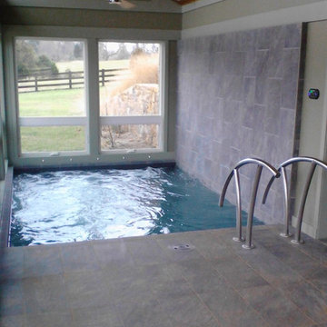 Indoor Plunge Pool - North Garden, Virginia