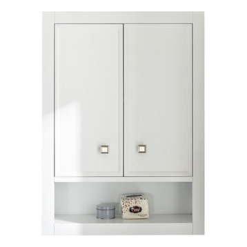 WLF2124 Toilet Topper Cabinet, White