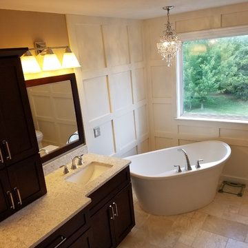 Master Bath with free standing tub