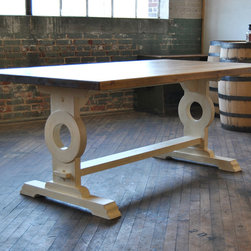 Custom Farm Table With Nautical Feel - Products