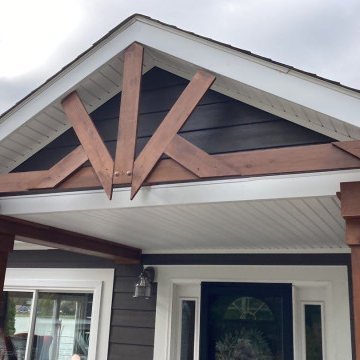 Exterior Home Renovation Using James Hardie Siding in White Lake, Michigan