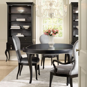 Hooker Furniture Cynthia Rowley Bloom Round Dining Table w/ 1-20in leaf