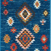 Nourison Navajo NAV07 2'2"x7'9" Blue Rug