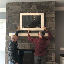 fireplace living room