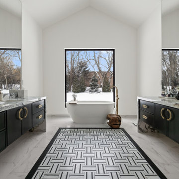 A Modern Kitchen Layered in Wood, Mixed Metals & Meaningful Collaboration