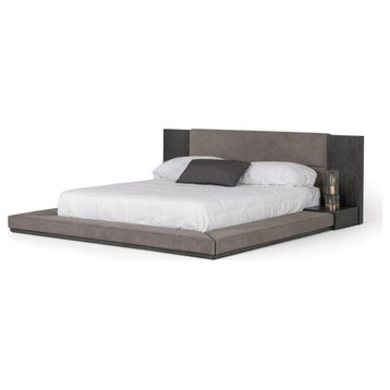 Bay Gray Bed, Eastern King