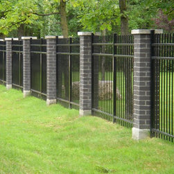 Classic Ornamental and Stone Fence - Home Fencing And Gates