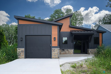 Modern exterior home idea in Other