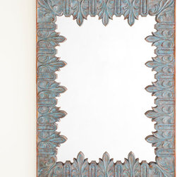 Acanthus Leaf Mirror - Floor Mirrors