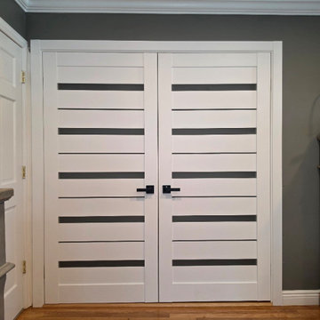 Quadro 4445 White Silk, Double Doors