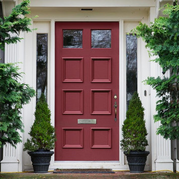 EXTERIOR GEORGIAN BIRD MADE TO MEASURE DOOR - FIT YOUR OWN GLASS - 2 PANE