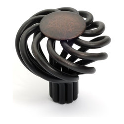 Dynasty Hardware - Birdcage Spiral Cabinet Knob - Cabinet And Drawer Knobs