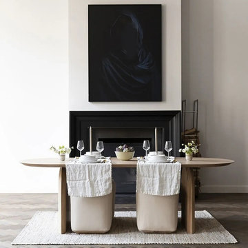 Modern Wooden Dining Table Solid Wood Table for Dining