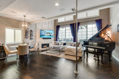Inspiration for a living room remodel