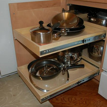 kitchen cabinet slide outs
