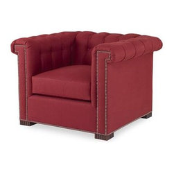 Modern Chesterfield Chair - Armchairs And Accent Chairs