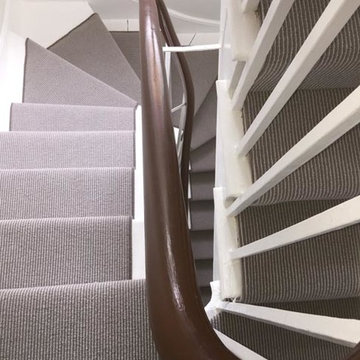 Grey Carpet to Stairs in East London