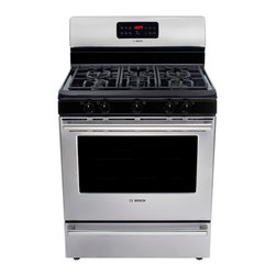 Bosch 300 Series 30" Gas Freestanding Range, Stainless Steel | HGS3053UC - Gas Ranges And Electric Ranges