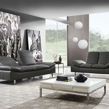 York Modern 2 PC Sofa Set