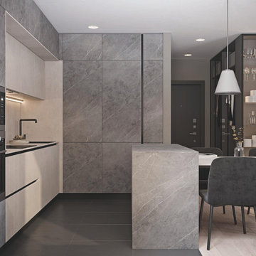 Euro Style Kitchen in Miami