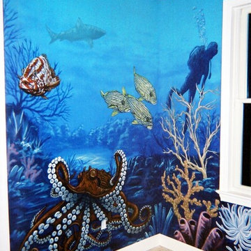 All Sea Life Murals and Painting Projects over the years by Mural Art LLC