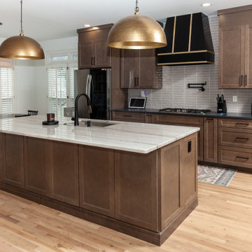 MAPLE LATTE KITCHEN REMODEL
