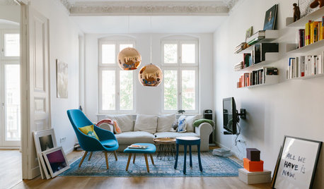 Houzz Tour: Färgstark konst och humor i Berlin