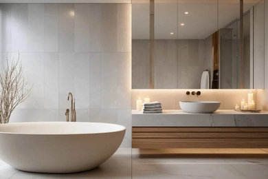 Inspiration for a bathroom remodel in Other