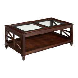 Evans Glass Coffee Table - Coffee Tables