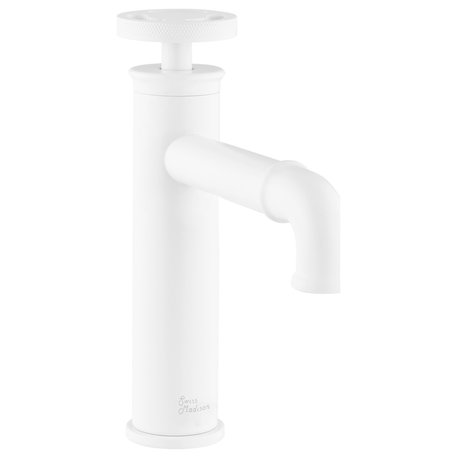 Avallon 7" Single Handle, Bathroom Faucet, Matte White