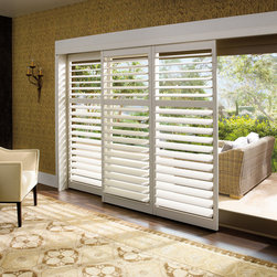 Palm Beach&trade; polysatin shutters with Lantana&trade; - Window Treatments