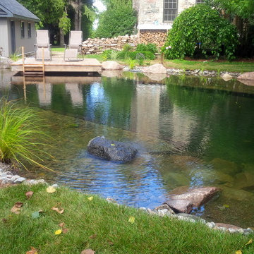 Telford natural swim pond