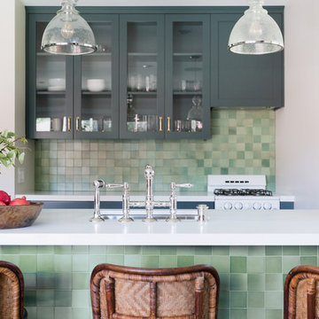 Pool House / Guest House/ Home Office with Green Kitchen
