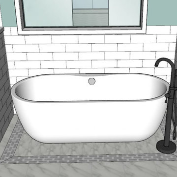 Kris and Tom's Master Bathroom