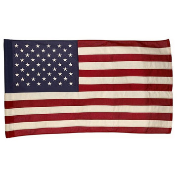 Annin 001124R Cotton Replacement Flag, 3' x 5'