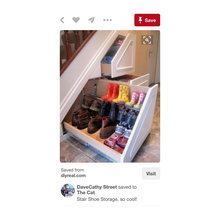 Storage In Stairs
