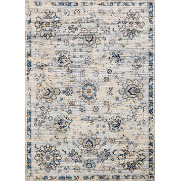 Loloi Torrance Tc-05 Rug, Grey/Navy, 3'9"x5'9"