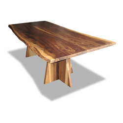 Live Edge Luca Dining Table - Dining Tables