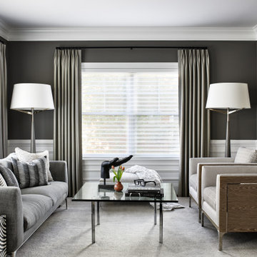 Modern Glam Living & Dining