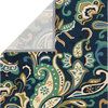 Jaipur Living Calico Indoor/Outdoor Floral Blue/Green Area Rug