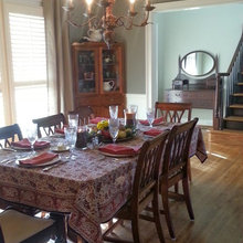 dining room renovation - mostly complete!