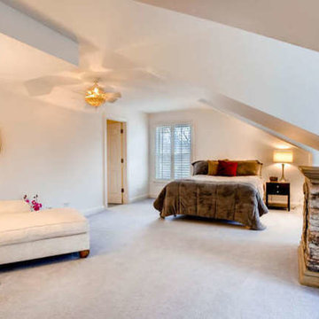 Before & after guest room