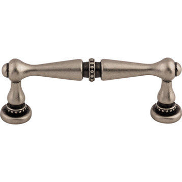 Top Knobs M1721 Edwardian 3 Inch Center to Center Handle Cabinet - Pewter