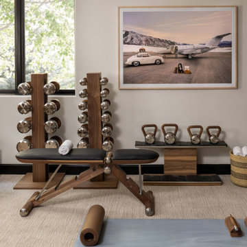 Transitional Home Gym